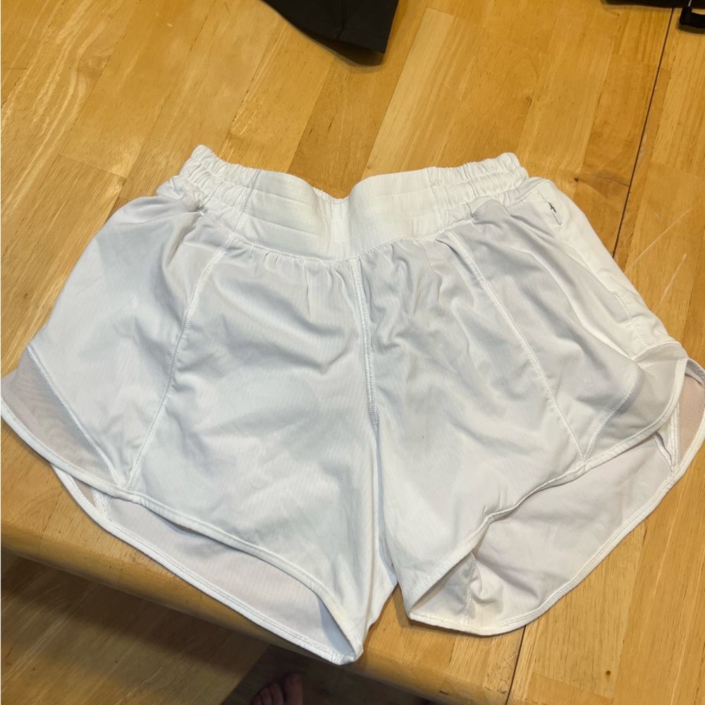 Women’s Lululemon white shorts